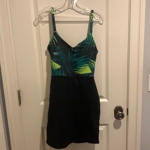 Fabletics jungle print mini dress